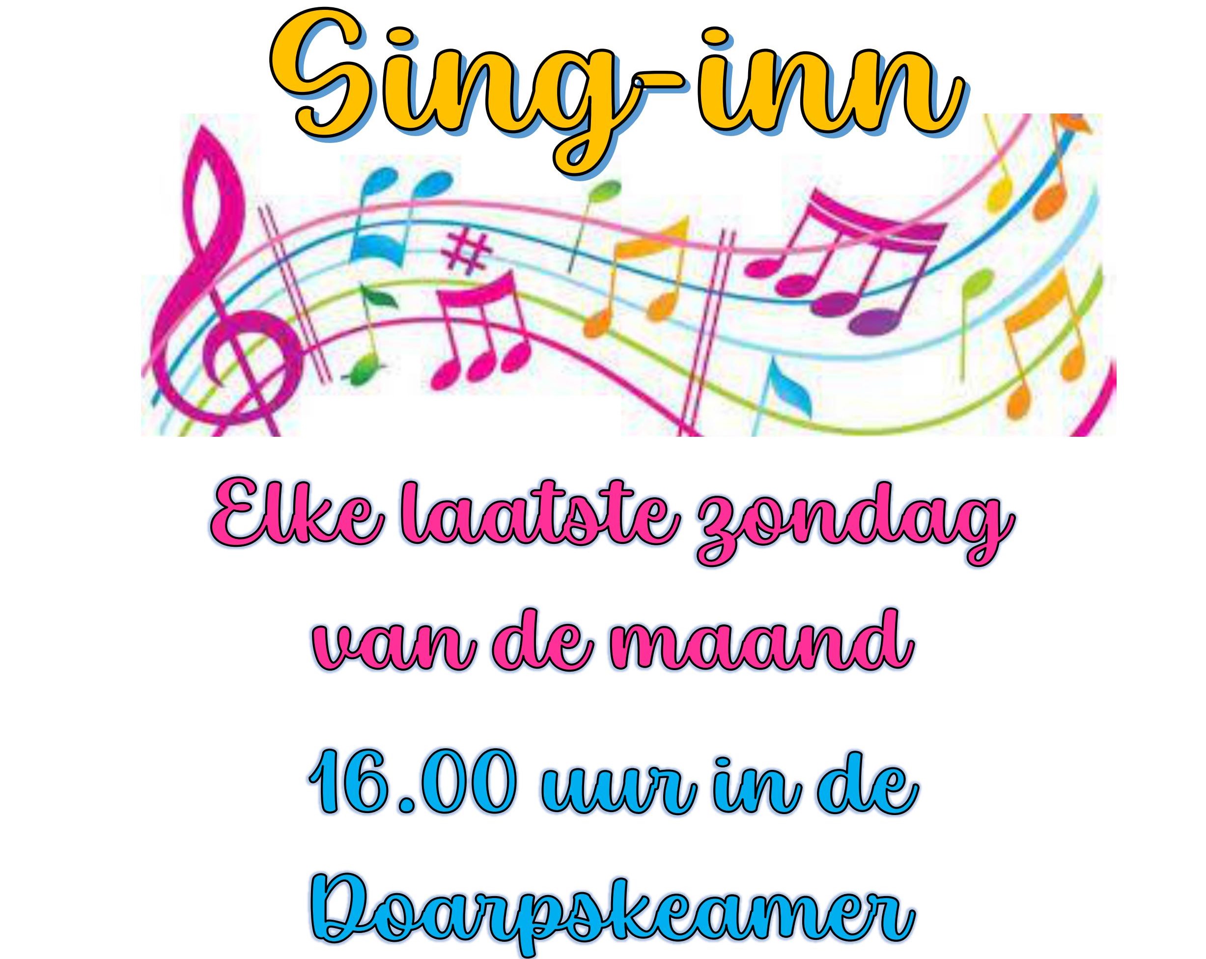 Sing inn afbeelding