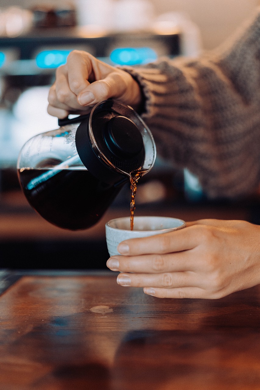 koffie schenken