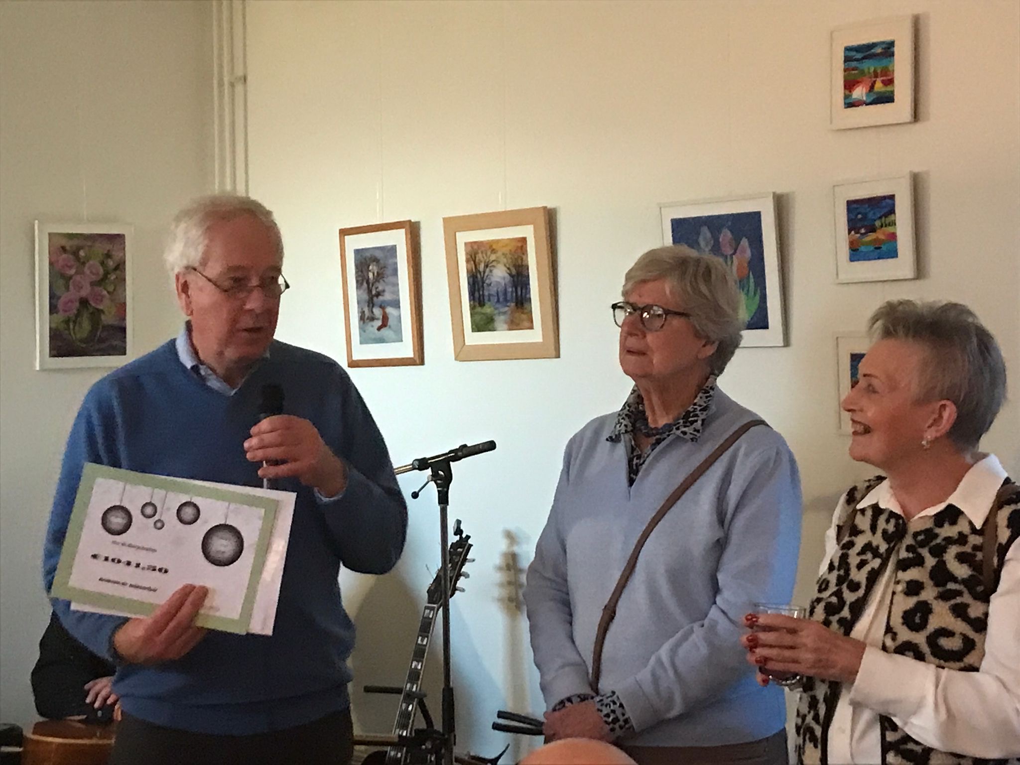 overhandigen opbrengst winterfair