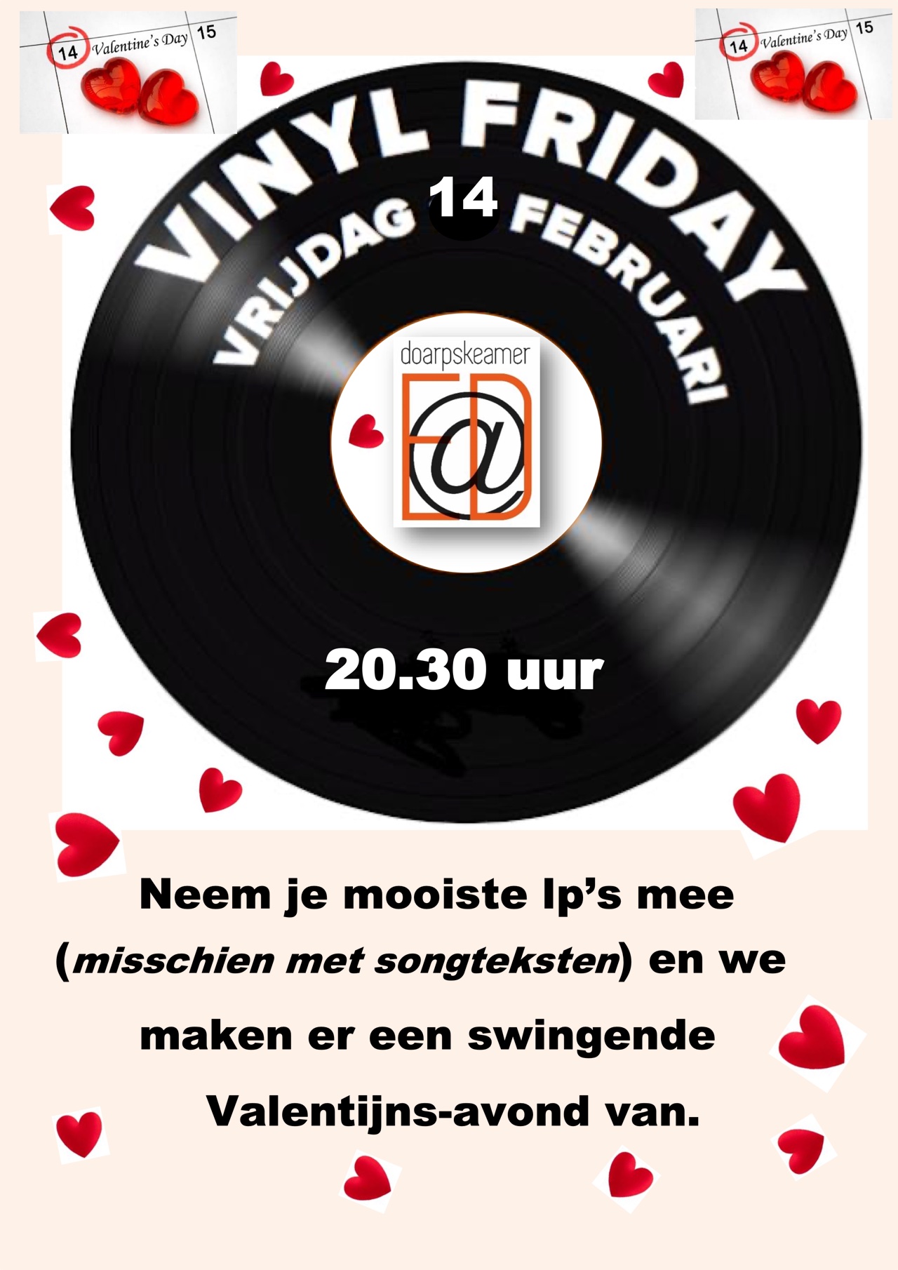 14 febr vinyl frid